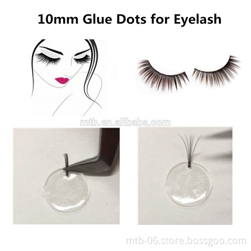 Eyelash Extensions in Japan Removable Glue Dots